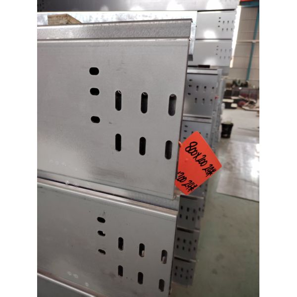 Anti-Corrosion Galvanized Ladder Cable Tray 1.2mm Thick for Industrial Construction Customization