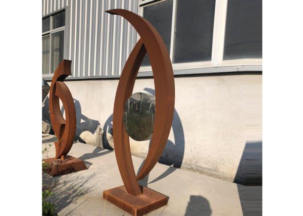 Da fábrica escultura de aço de Corten do jardim exterior da venda diretamente no estoque