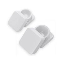 White 5ml Glass Concentrate Container Smell Proof Square Concentrate Jars CRC Cap