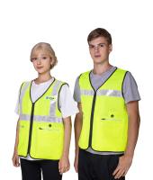 Vestido de enfriamiento exterior unisex para el servicio de tierra del aeropuerto 100% material de poliéster