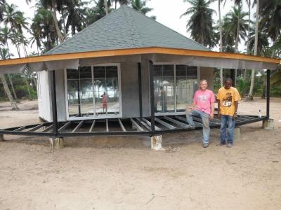 New design Prefab Bali Bungalow , Overwater Bungalows For Seaside