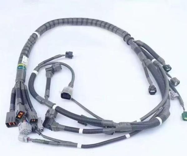 6HK1 Engine Wire Harness 1-82641375-8 Engine Harness Replacement Black For ISUZU Hitachi
