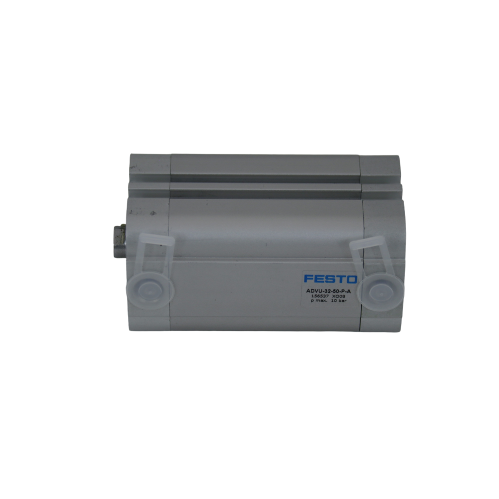 FESTO ADVU Series Double Acting Piston Pneumatic Cylinder Compact Thin Pneumatic Cylinder ADVU-12-5/10/15/20/25/30/40-P-A / A-P-A Double Acting Square Air Cylinder, Order Code 156500~156592
