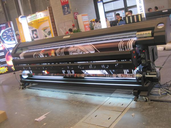 Eco solvent Epson Inkjet Printing Machine DX7 3.2M for Printing Wall Paper