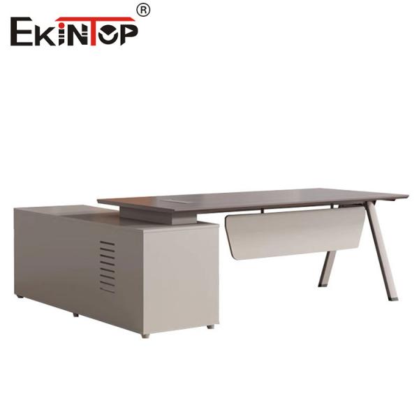 Промышленный стиль Металлическая рама Офисный стол Менеджер Стол Стол Акация Деревянный стол