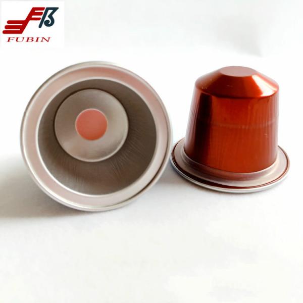 OEM Non Toxic Nespresso Aluminum Capsules Reusable Office