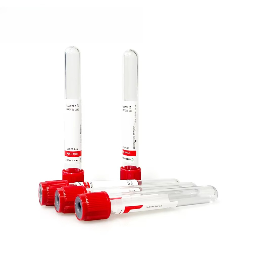 Factory-Produced 1ml to 10ml EDTA Glass Vacuum Blood Collection Tubes Clot Activator for Blood Tests Tube