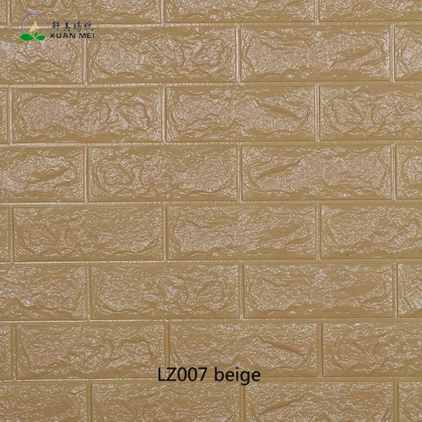 DIY Papers peints en mousse EVA auto-adhésif Auto-adhésif 3D Stickers muraux en brique pour la décoration moderne du salon et fond de télévision imperméable