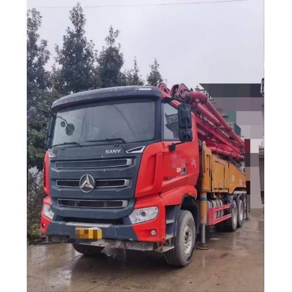 2021 SANY 49M Boom Pump Truck | Efficient & Reliable Concrete Placement
