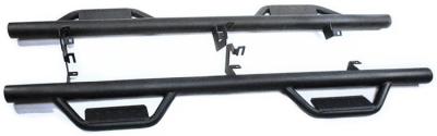 Ford 2015 All New Raptor F150 Steel Side Step Bars Black Running Boards