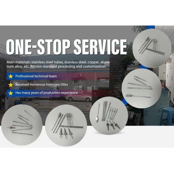 304 Stainless Steel Capillary Thread Side Hole Puncture Needle