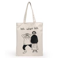 Lona de algodón plegable Tote Shopper Bag de los bolsos de la lona del ODM Eco