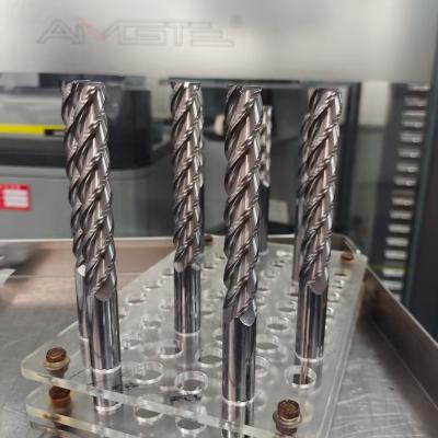 16mm 4 Flutes Solid Carbide End Mill Anti Vibration For CNC Aluminium High Speed