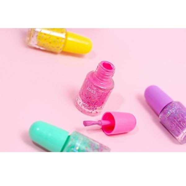 Customizable Sleek DIY Nail Art Kit Kids Nail Set Peel Off Non Toxic