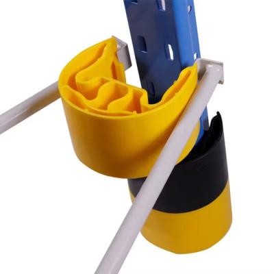 Estantes avanzados de almacén Protectores de piernas Estante de plástico Protector de columna de guardia