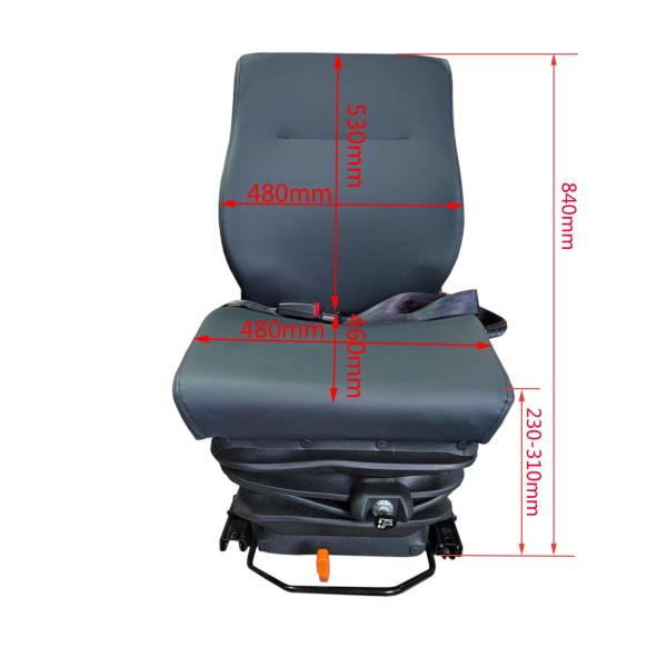 24В подушка безопасности с заглушающим воздухом Подвеска сиденья оборудование шахты угольной шахты водительское сиденье