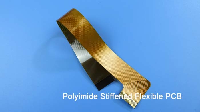 PCB 2 слоев гибкий построенный на Polyimide с укреплением на кабеле для батареи планшета