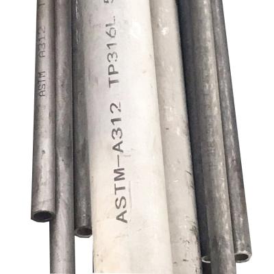 Construction ASTM A312 TP316L Gas Oil Hot Rolled Seamless Steel Pipe