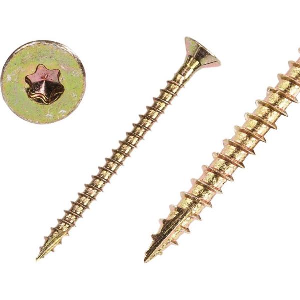 Yellow Zinc Plated Phillips Drive Flat Head Wood Screws Furniture Screws Tapping Screws