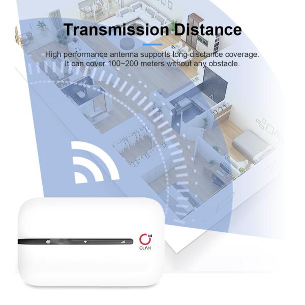 Olax 4g 3000mah Lte WiFi With One Sim Card Mobile WiFi 4g Lte WiFi Pocket 4g Router Similar To E5576 For 15 User