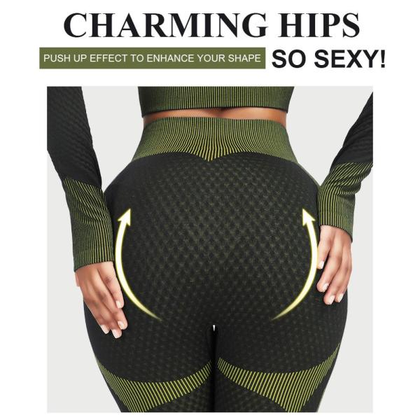 HEXIN Антистатический плюс размер спортивная одежда Двухкомпонентная женская тренировка Йога набор Фитнес