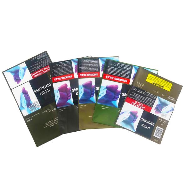 Customized Tobacco Packaging Pouch 25g 50g Smoking Leaf Packaet with Zipper Seal