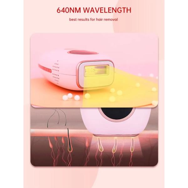 Машины удаления Epilator волос лазера IPL ЛЬДА прибор перевозчика волос КРУТОЙ постоянный безболезненный для лицевого тела дома