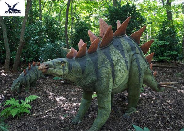 Waterproof Life Size Outdoor Dinosaur For Theme Park / 6 Meters CE  RoHS