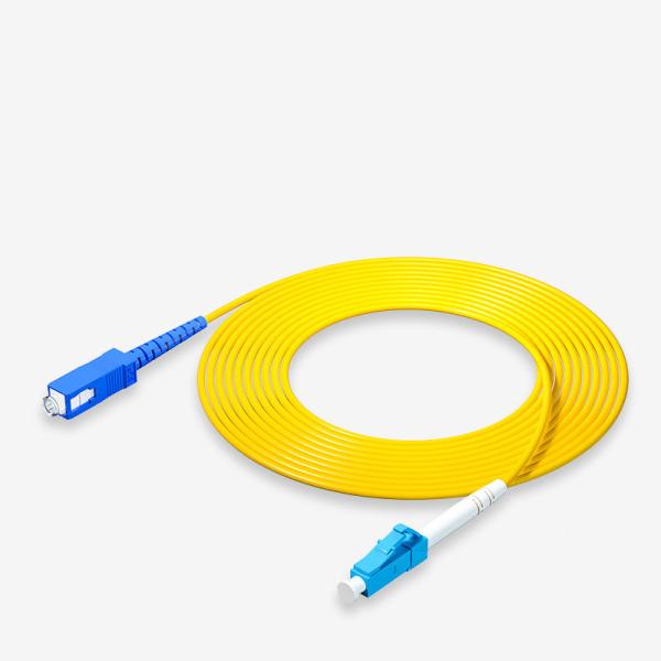 SC UPC de Jumper Cable da fibra de 3.0mm ao cabo de remendo da fibra ótica da manutenção programada do SC UPC