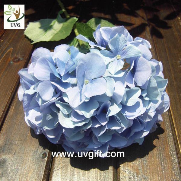 UVG FHY21 Flower artificial wedding bouquets silk hydrangea for wedding stage decoration
