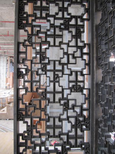 China foshan manufacturer newest design stainless steel metal fabrication art customized