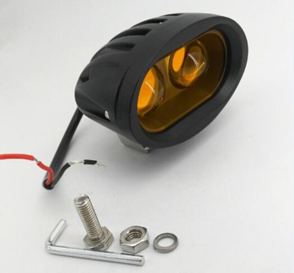 Amber White 20W Jeep Wrangler Led Driving Fog Lights IP68 20w Spot / Flood Beam
