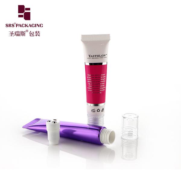 Cosmetic Empty 3 Stainless Roller Ball Tube Squeeze D19mm for Eye Cream