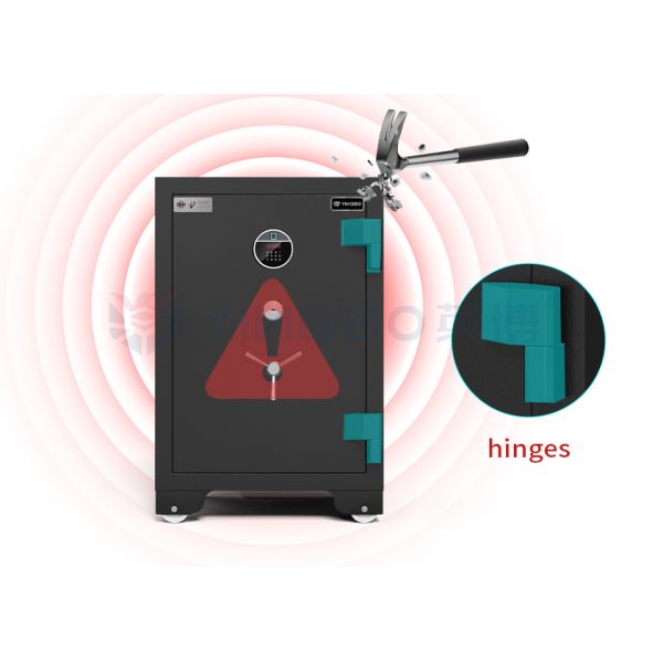 Fireproof Security Boxes For Home Personal Storage Fireproof Safe Box Fingerprint Lock Anti Theft