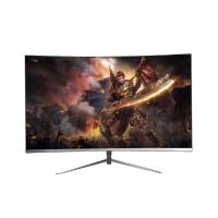 Dispositivo de escritorio blanco de juegos de LED 27 pulgadas de pantalla curva 165hz 1920 X 1080
