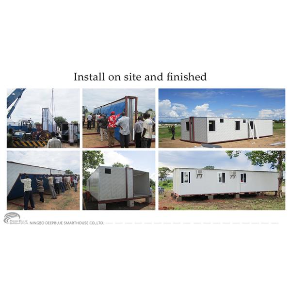 Складная портативная аварийная семья приютит панели сэндвича дома lutos