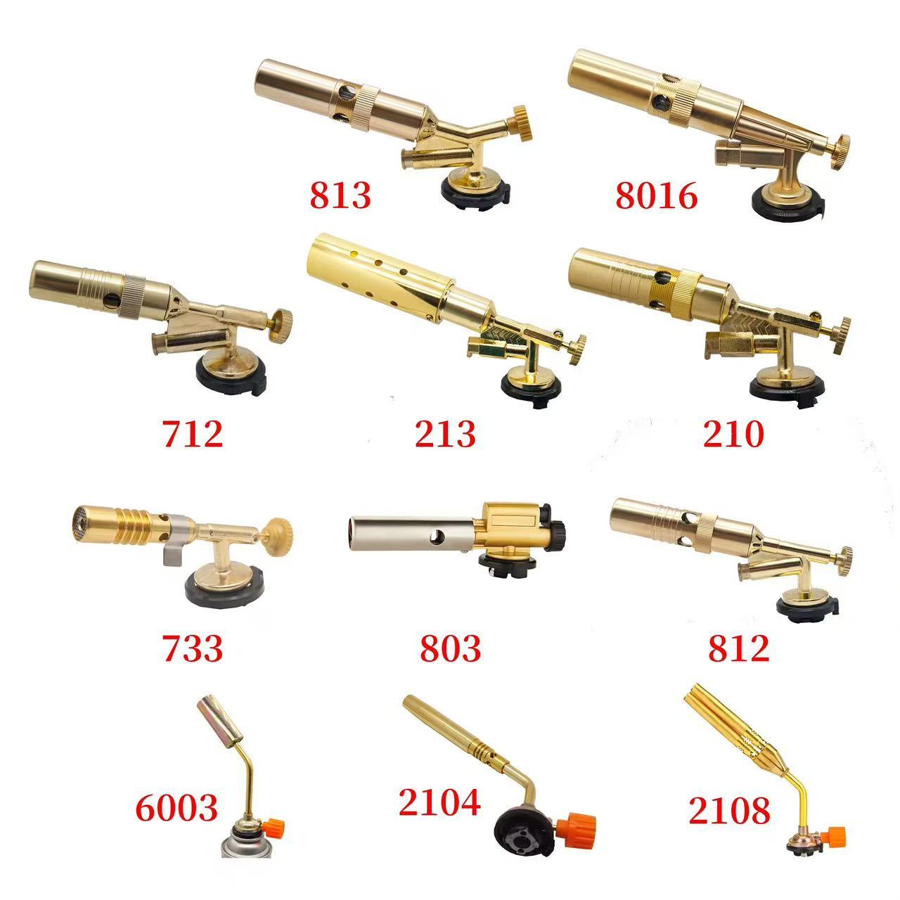 Heavy Duty Butane Brass Blow Torches Series For Soldering Brazing