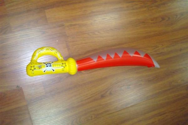 Customzied Kinds of Fancy Inflatable Animals Knife Toys & sword kids toys