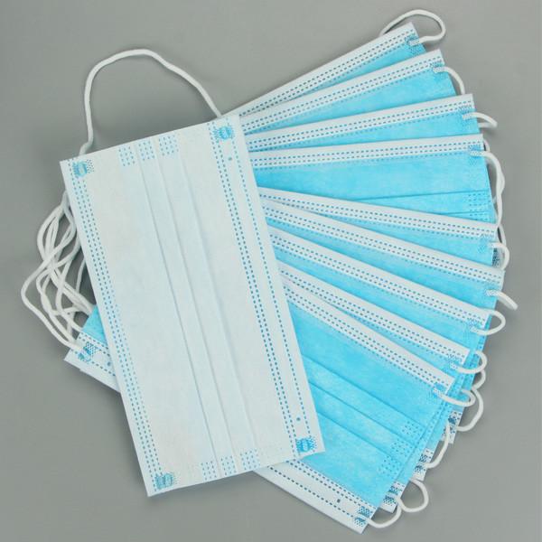 Anti Dust Breathable Mouth Mask / Disposable Face Mask Non Woven Fabric