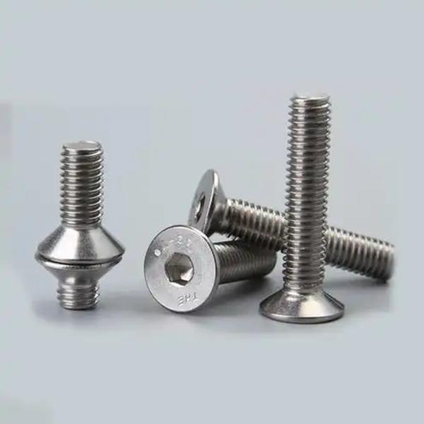 NXF ASTM UNS S31653 316LN/00Cr17Ni13Mo2N/s31653 M2-M16 Length3-150MM Stainless Steel 316LN Flat Head Hexagon Socket Bolt