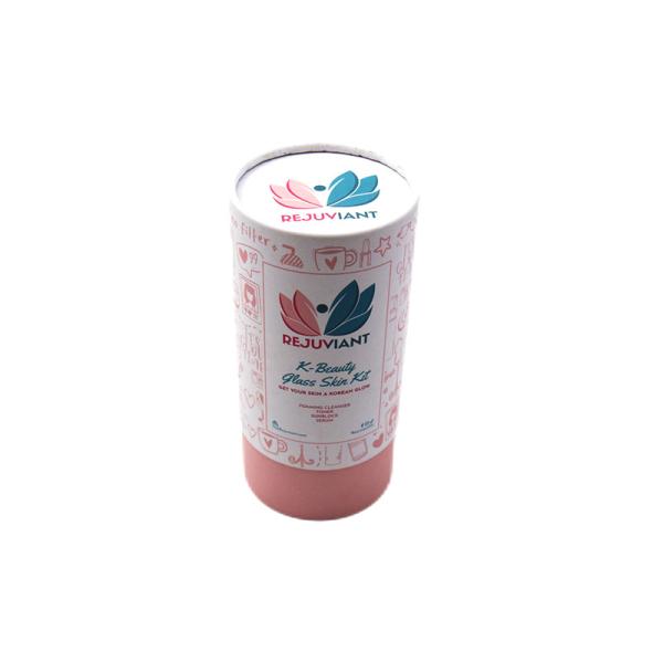 Caixas de empacotamento cosméticas personalizadas do círculo pequeno para óleos essenciais com logotipo FSC