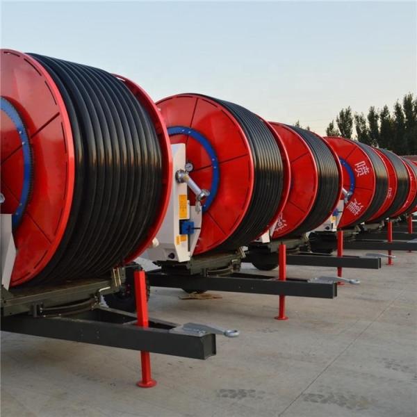 Metal Agricultural Farm Irrigation System Hose Reel Sprinkler with 75 cm Diameter and Metal Construction
