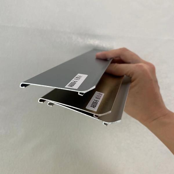 Aluminum Bathroom Wall Edge Skirting Board Profile Trim for Bathroom Protection Line