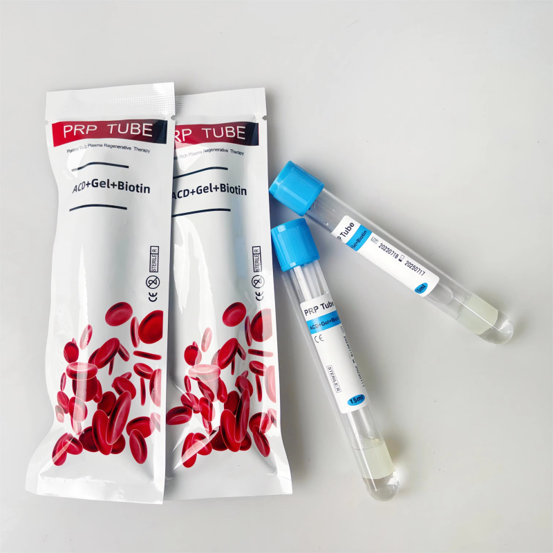 Rich Plasma Separation Tube With ACD Gel Boitin for Hair /OZM Vacuum Blood Collection Tube