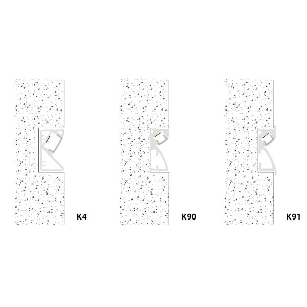 PCB 5mm T5 6063 Linear Light LED Profile