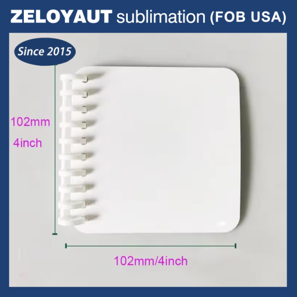 Zeloyaut Sublimation Blank Custom Print Hand Cover Baby Photo Album Birth Day Memory Photo Album Book Cute Album Sheet Blanks
