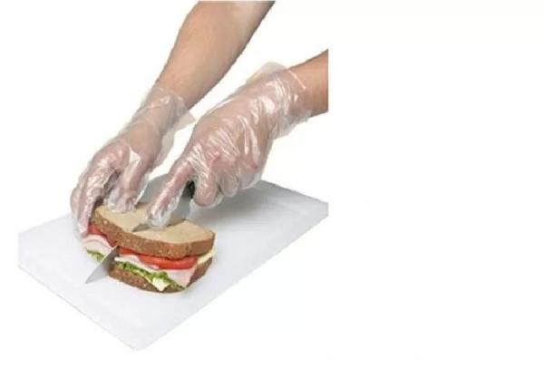 Biodegradable Disposable Transparent Clear Plastic  Gloves Available