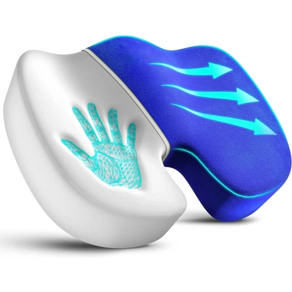 Experience Unmatched Comfort while Driving with Memory Foam Orthopedic Seat Cushion