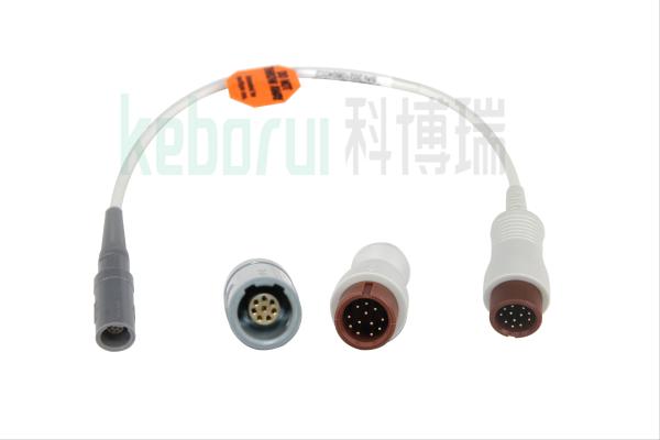 CO2 Capnography TPU Extension Cable PE Insulation For Respironics Gas