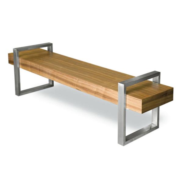 ISO9001 аттестуют литое железо ширины 400mm и деревянную скамейку в парке